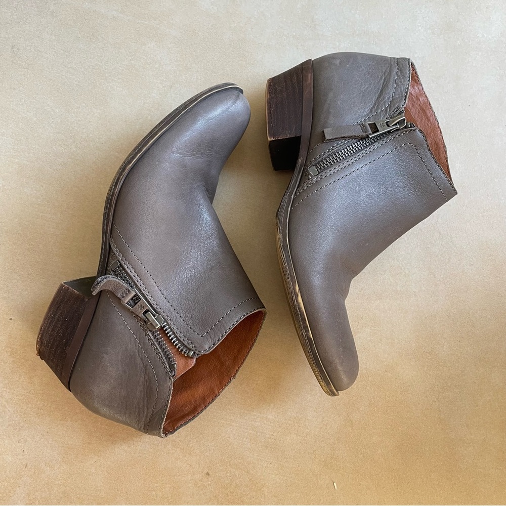 Lucky Brand Leather Booties (6.5)